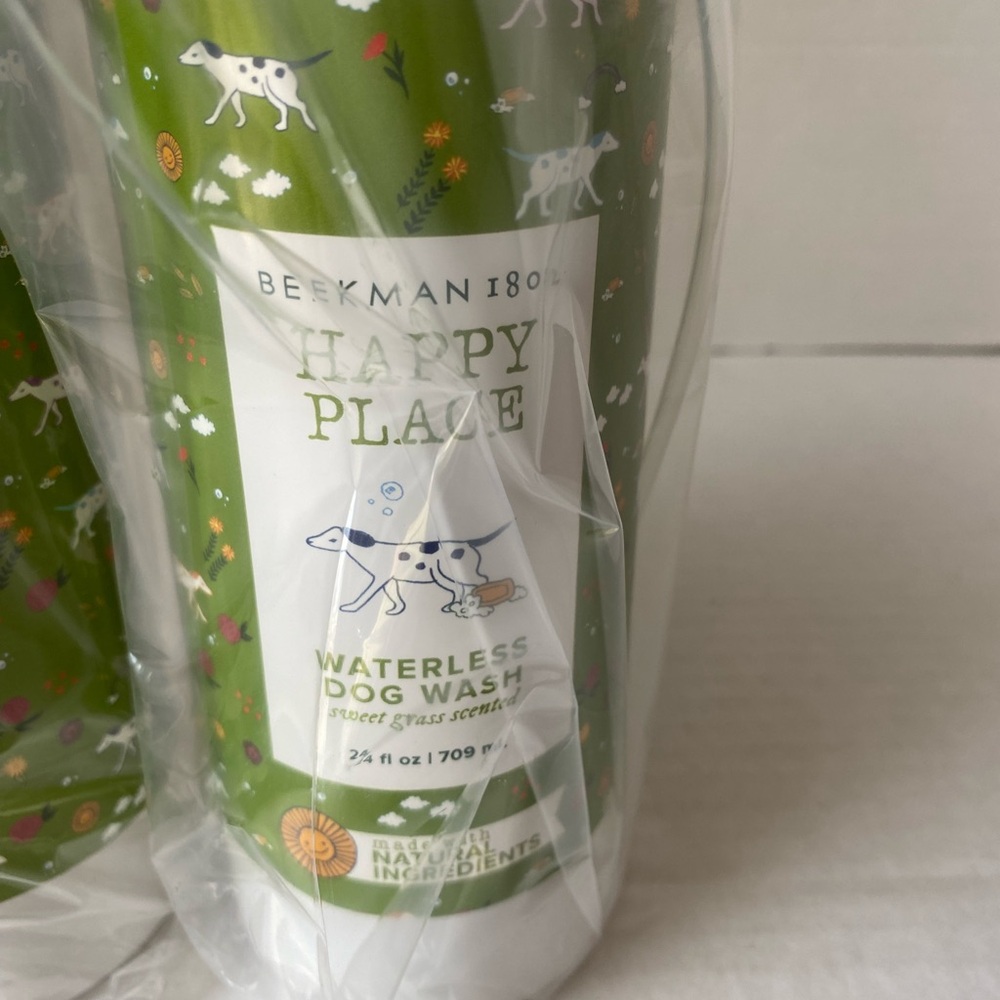 Beekman 1802 Happy Place Waterless Dog Wash 24 fl. oz. Set of 2 New - Picture 5 of 8
